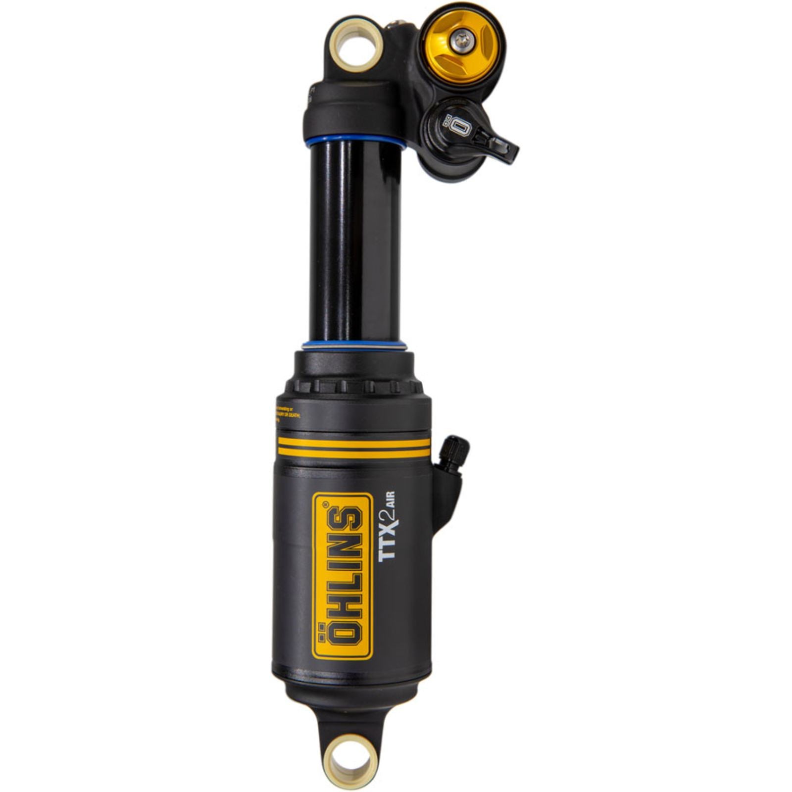 Ohlins TTX2 Air m.2 Rear Shock - Metric, 230mm x 65mm, Standard, Black [MPN: MTBM 2589]_2104005