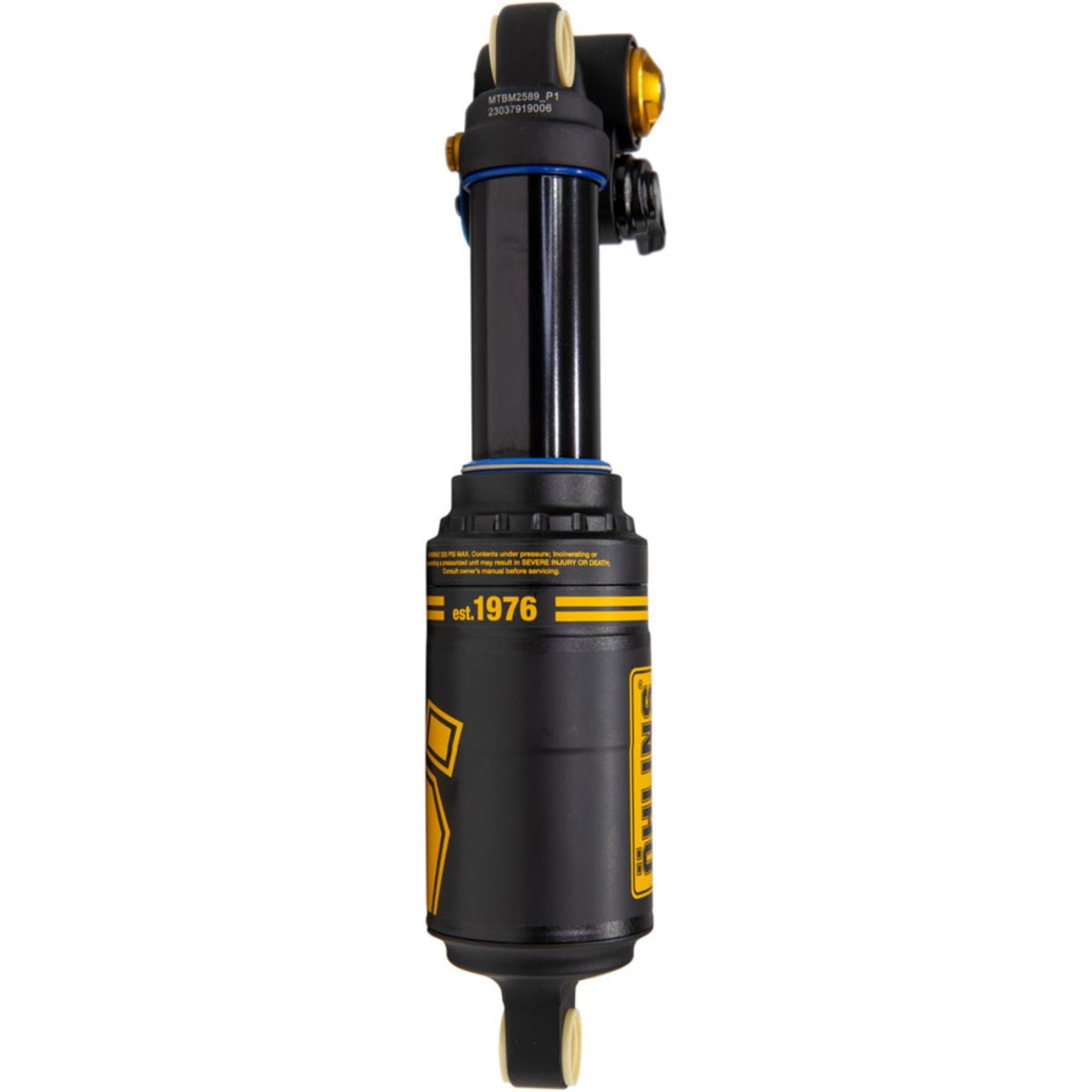 Ohlins TTX2 Air m.2 Rear Shock - Metric, 230mm x 65mm, Standard, Black [MPN: MTBM 2589]_2104001
