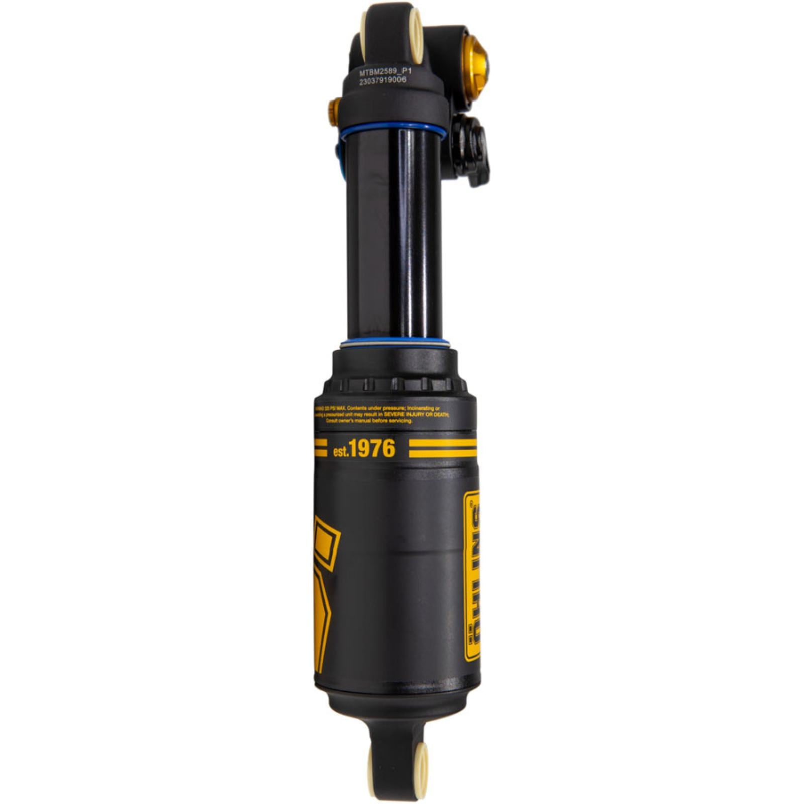 Ohlins TTX2 Air m.2 Rear Shock - Metric, 230mm x 65mm, Standard, Black [MPN: MTBM 2589]_2104001