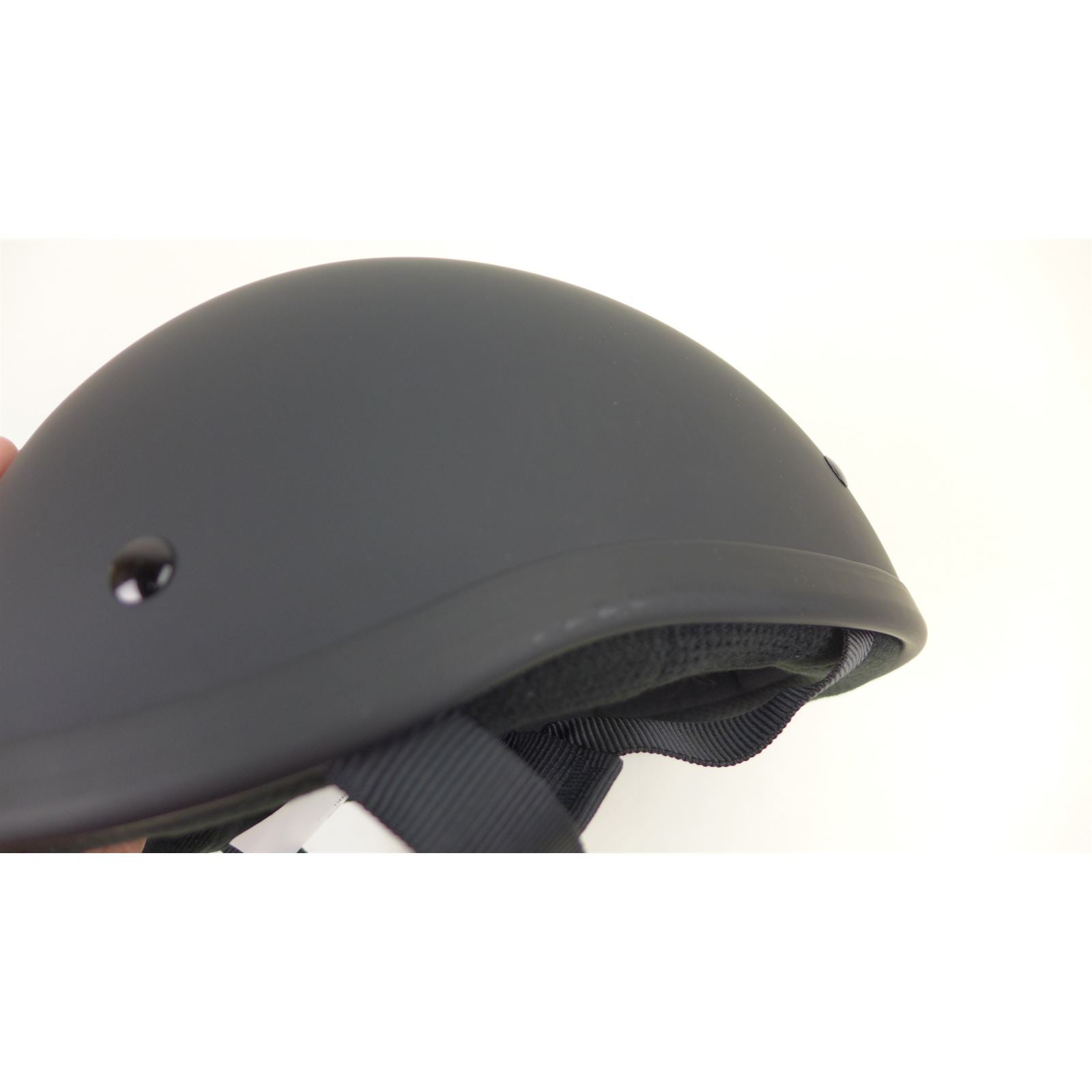 Biker's Choice Skid Lid Original Helmet - Flat Black - 2XL OPEN BOX [MPN: 646635]_2109822