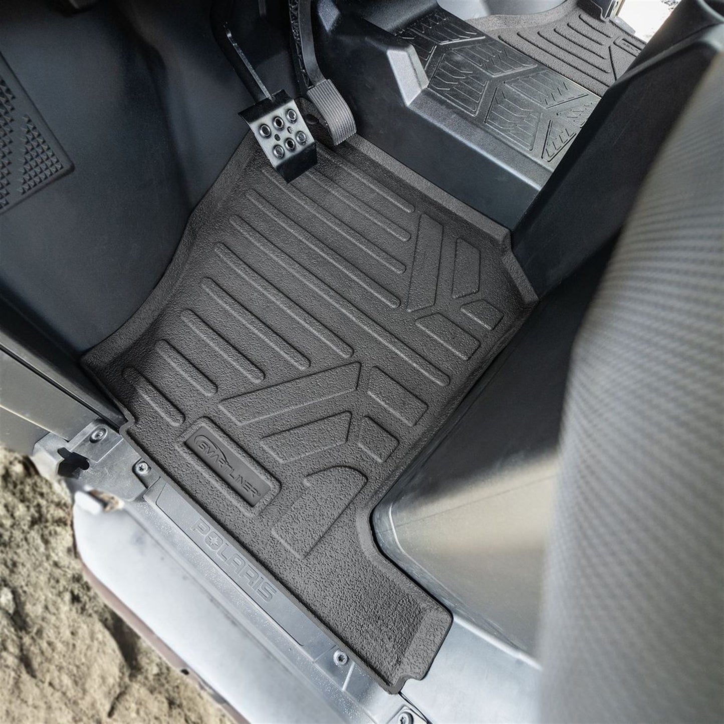 SmartLiner Floor Liner - First Row fits Polaris Ranger 1000 '18-26 [MPN: UA0102]_2106579