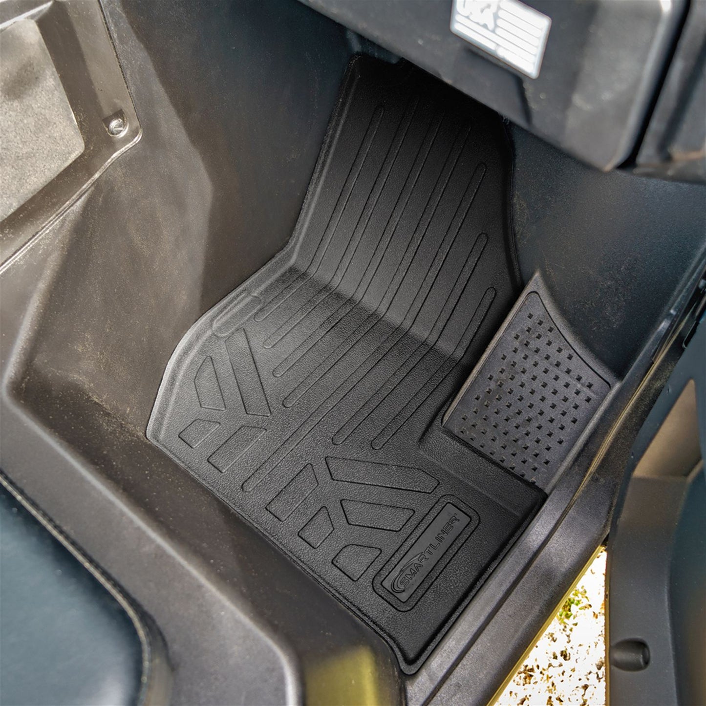SmartLiner Floor Liner - First Row fits Yamaha YXF1000 Wolverine '21-26 [MPN: UA0124]_2106611