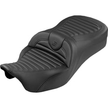 Saddlemen Roadsofa™ King Seat Tuck-n-Roll - Black Stitch - FLH/FLT '08-'25 [MPN: 808-07B-202S00]_2105185