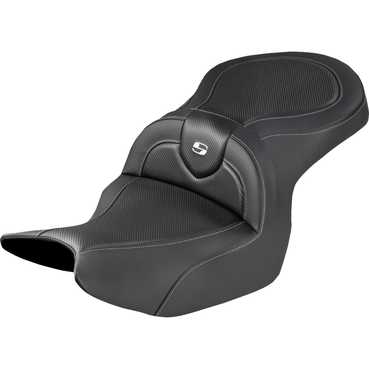 Saddlemen Roadsofa™ Seat - Carbon Fiber Inlay for Honda Goldwing '18-'26 [MPN: H18-07A-185]_2105143
