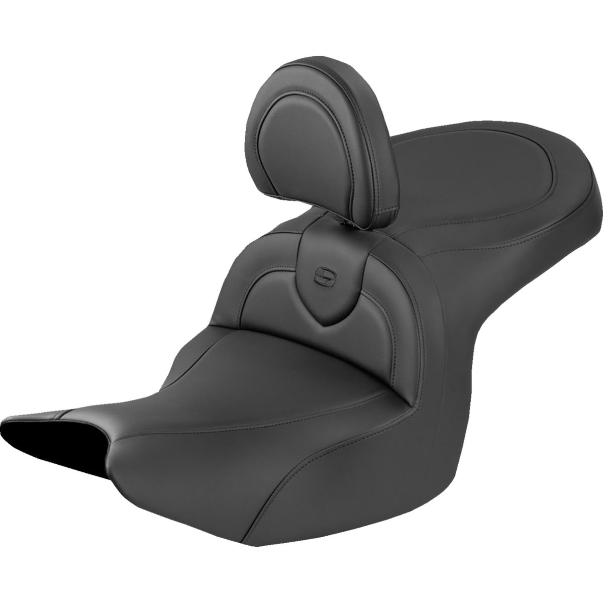 Saddlemen Roadsofa™ Seat - Plain - With Backrest for Honda Goldwing '18-'26 [MPN: H18-07A-187BR]_2105163