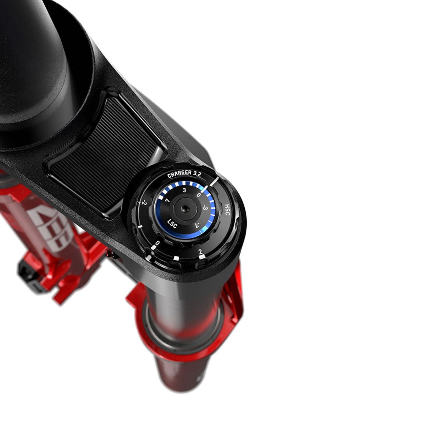 RockShox ZEB Ultimate Charger 3.2 RC2 Suspension Fork - 29", Electric Red [MPN: 00.4021.274.012]_2105482