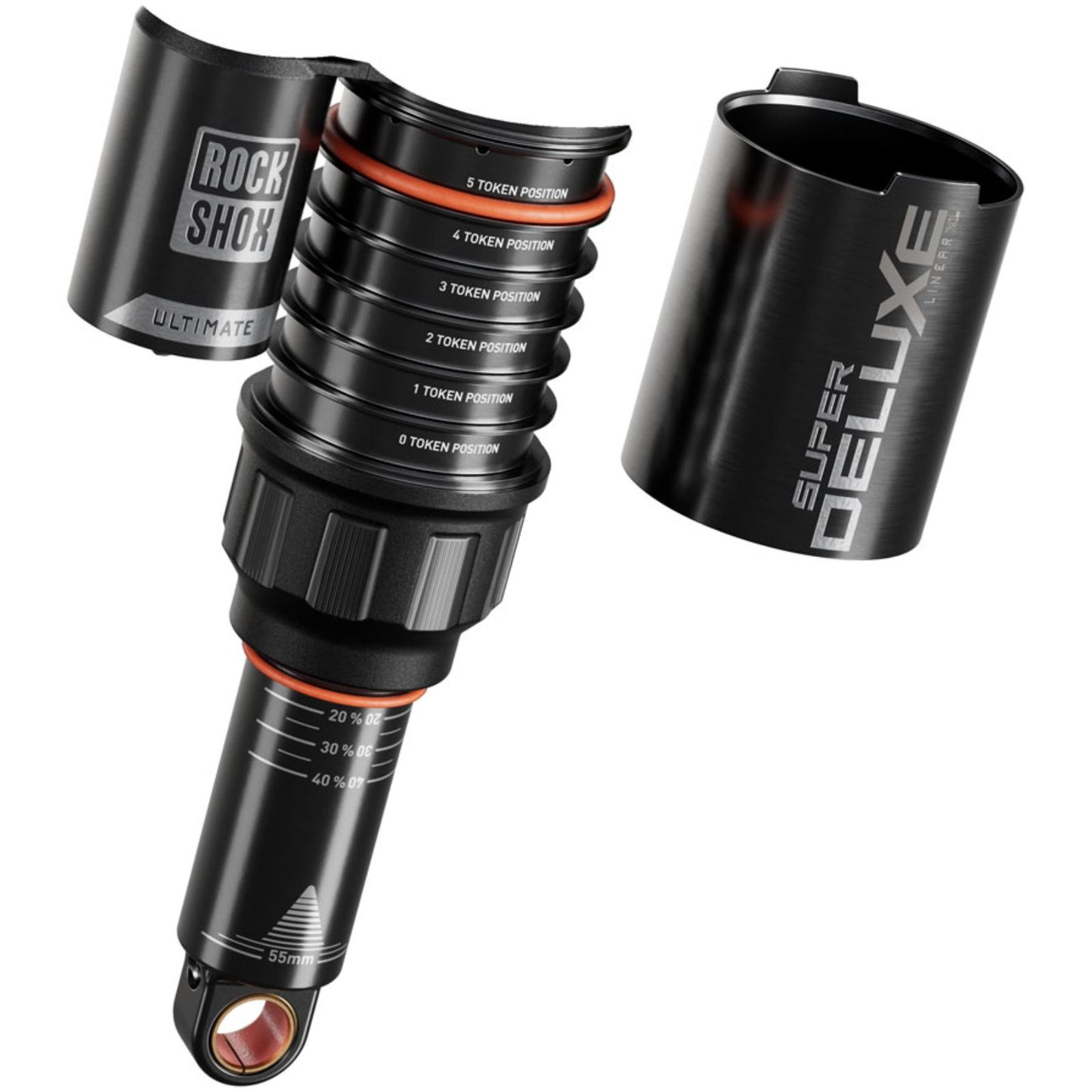 RockShox Super Deluxe Ultimate RC2T Rear Shock - 205 x 60 mm [MPN: 00.4118.551.009]_2347393