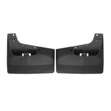 WeatherTech Rear No Drill Mudflaps fits '20-24 Chevrolet Silverado 2500HD/3500HD - Black [MPN: 120121]_2108182