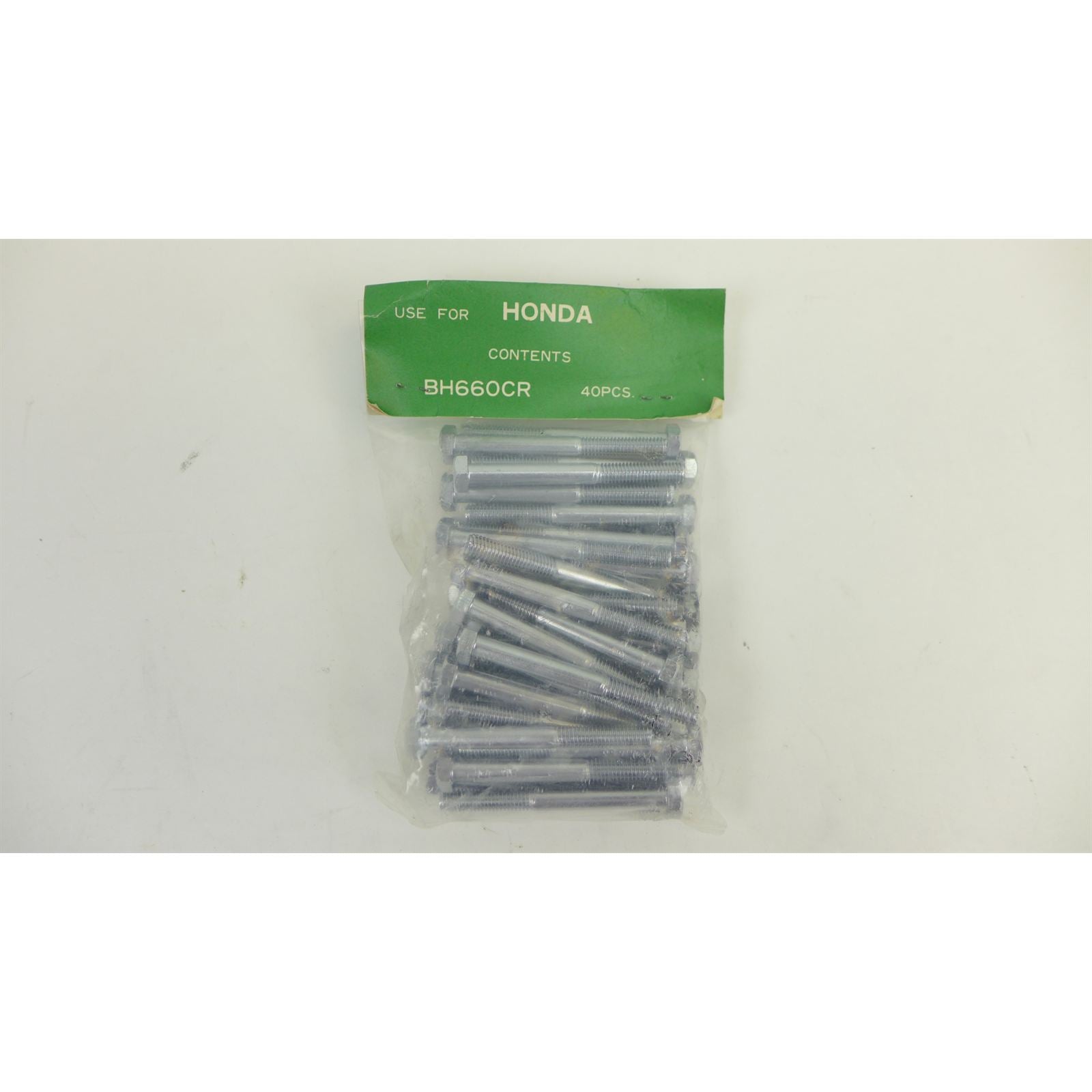 2FastMoto 2.5in Partially Threaded Hex Bolt Screws - 40pk for Honda [MPN: BH660CR]_2109864