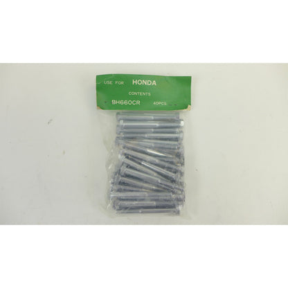 2FastMoto 2.5in Partially Threaded Hex Bolt Screws - 40pk for Honda [MPN: BH660CR]_2109864