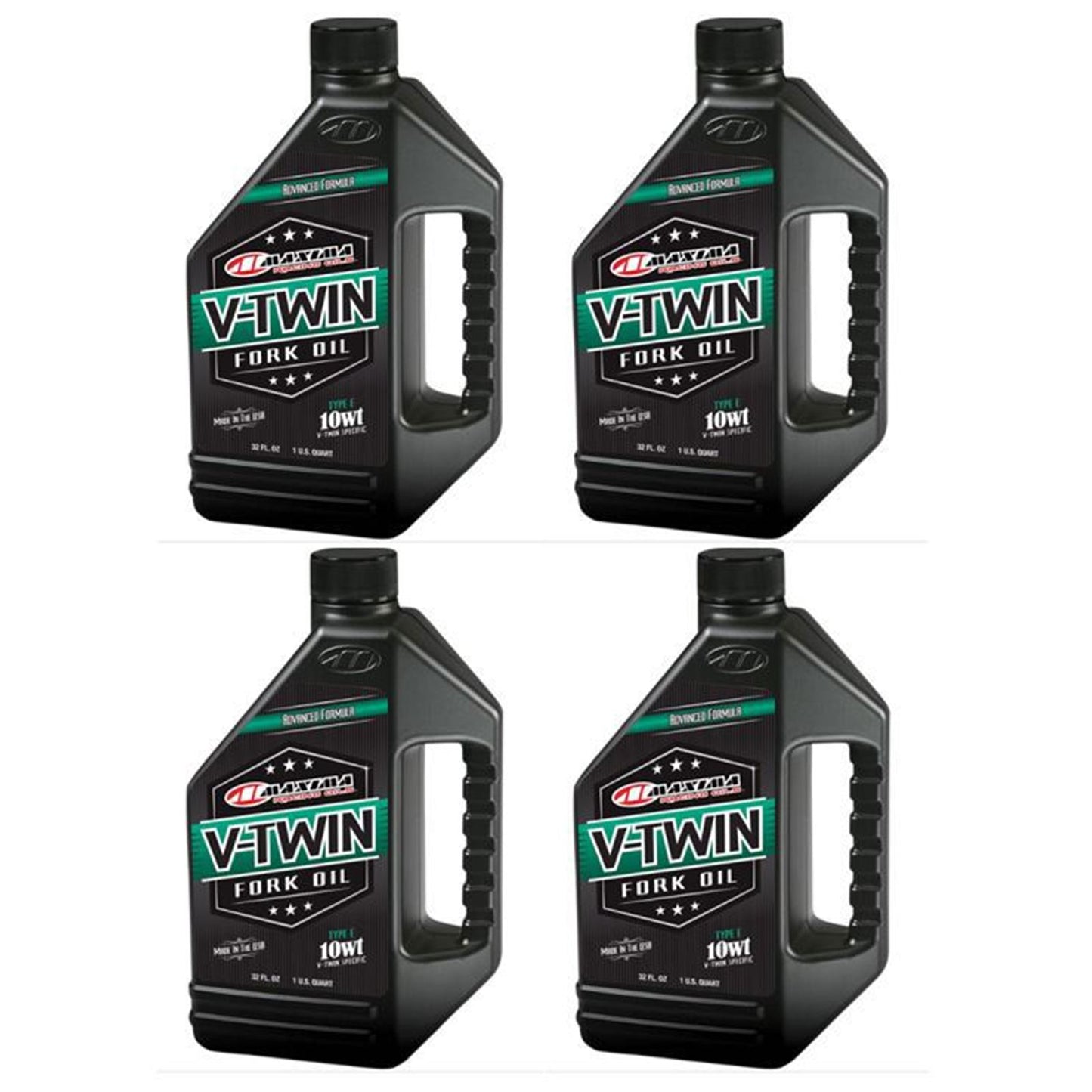 Maxima V-Twin Type E Fork Oil 10WT - 1 qt/ 32oz PACK OF 4 [MPN: 50-02901]_2110023