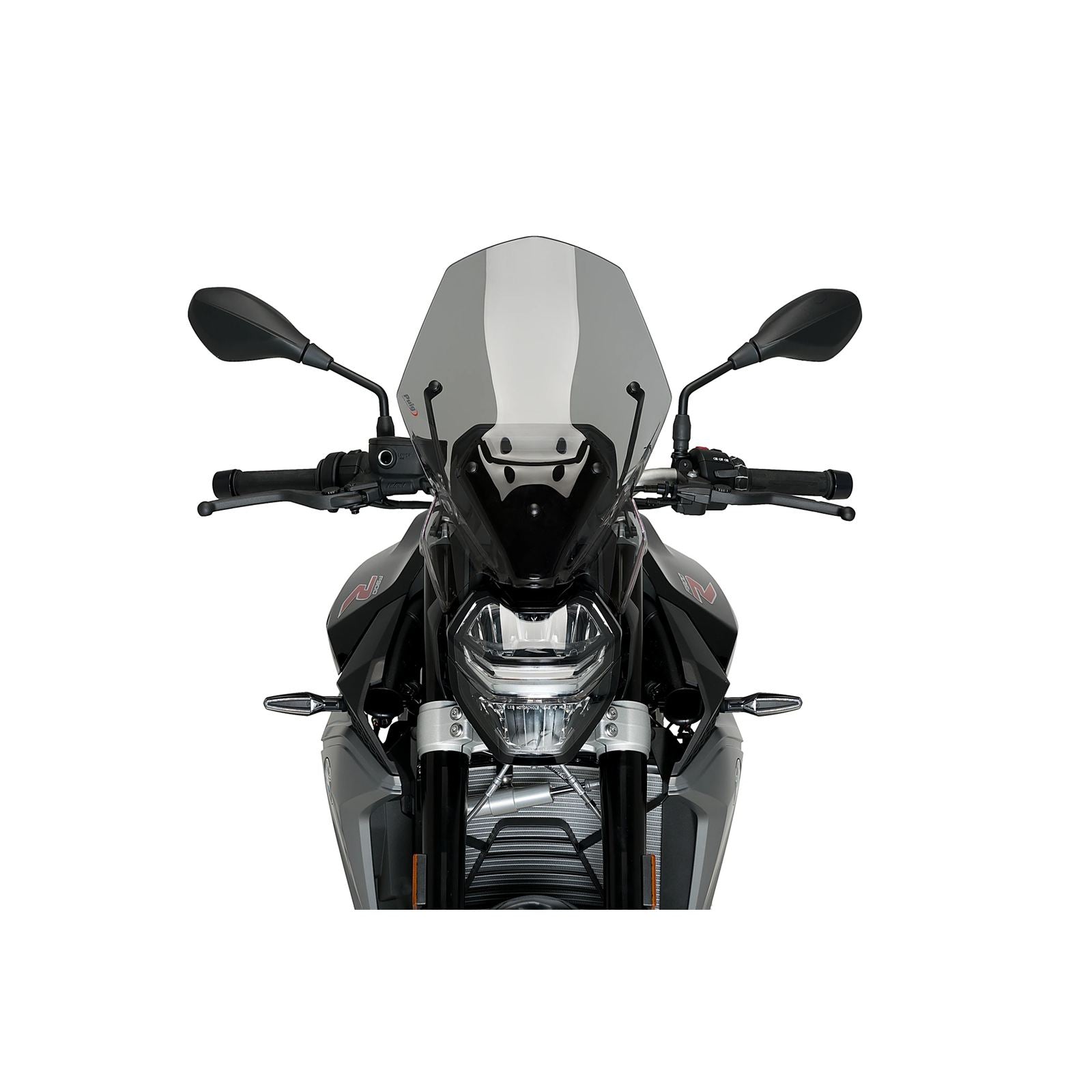 Puig Windscreen Naked New Gen Touring - Smoke Compatible with BMW F900R [MPN: 22488H]_2110756