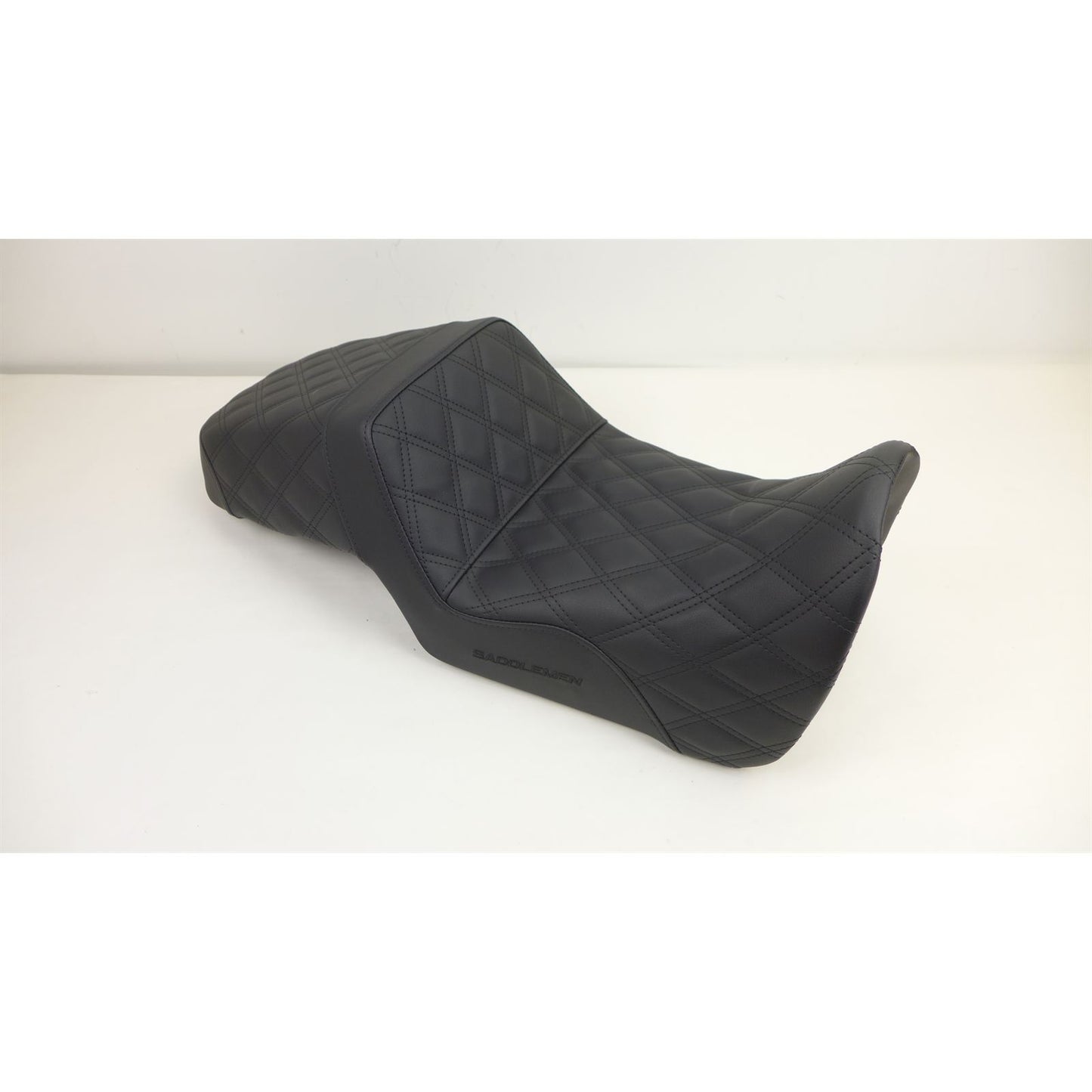 Saddlemen Step Up Seat - Full Lattice Stitch - Black OPEN BOX [MPN: 821-34-175]_2115600