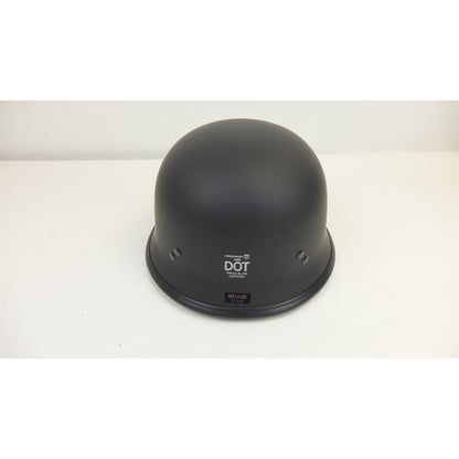 Highway 21 9MM German Beanie Helmet Matte Black Medium OPEN BOX [MPN: 77-1001M]_2115607