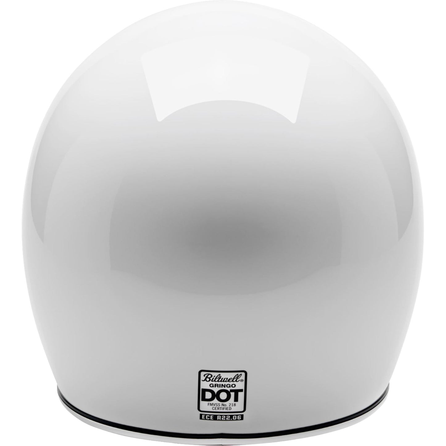 Biltwell Inc. Gringo Helmet - Gloss White_2114180