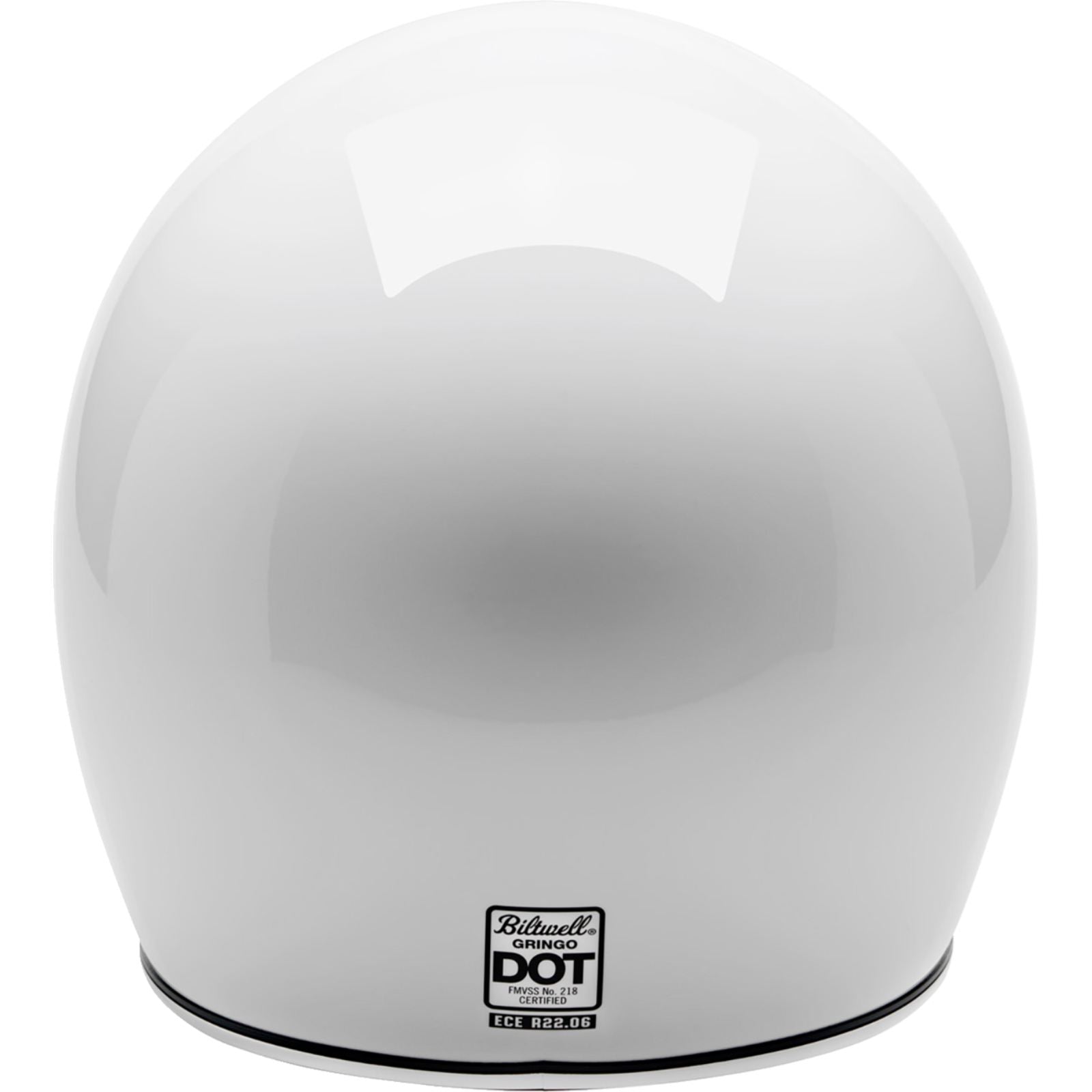 Biltwell Inc. Gringo Helmet - Gloss White_2114180