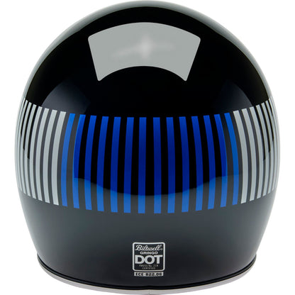 Biltwell Inc. Gringo Helmet - Raceflow - Black/Red/White/Blue_2114784