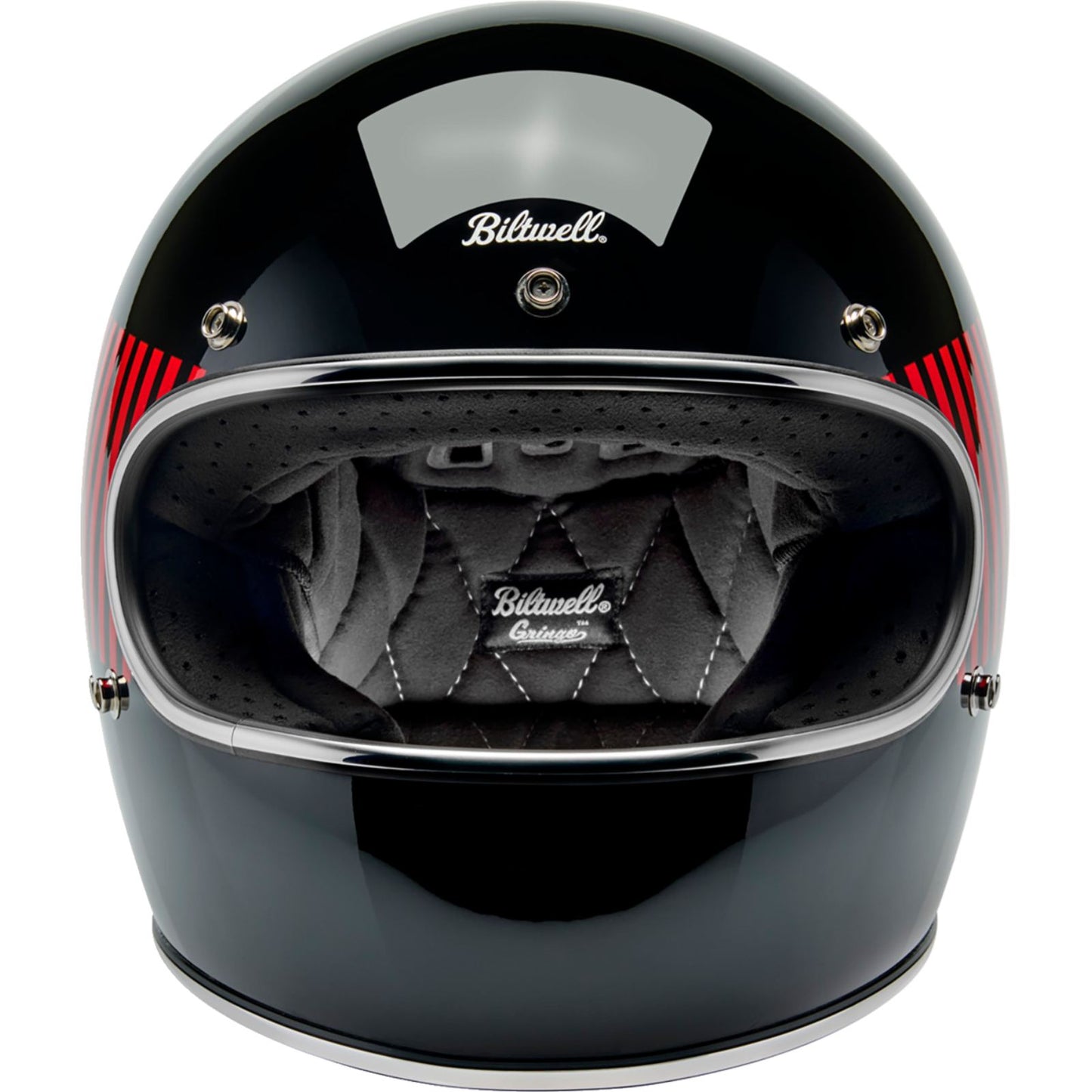 Biltwell Inc. Gringo Helmet - Raceflow - Black/Red/White/Blue_2115058