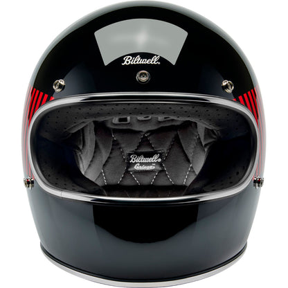 Biltwell Inc. Gringo Helmet - Raceflow - Black/Red/White/Blue_2115058