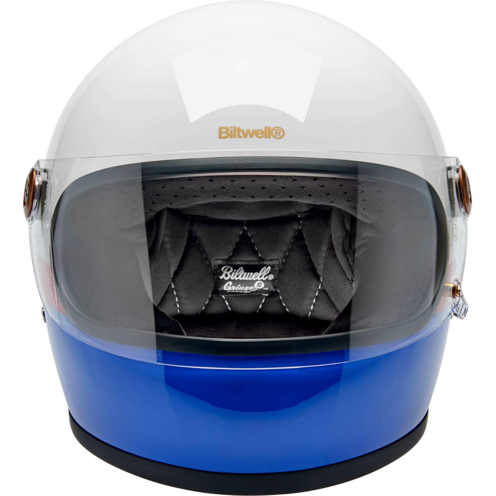 Biltwell Inc. Gringo S Helmet - Apex - White/Red/Blue_2113081