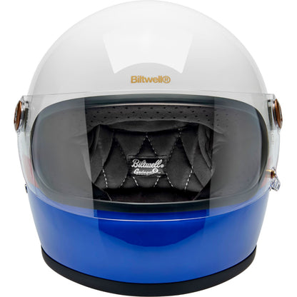 Biltwell Inc. Gringo S Helmet - Apex - White/Red/Blue_2113081