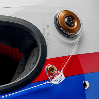 Biltwell Inc. Gringo S Helmet - Apex - White/Red/Blue_2114664