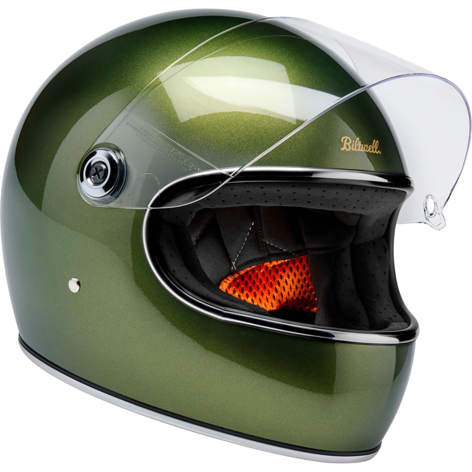 Biltwell Inc. Gringo S Helmet - Metallic Dart Green_2113050