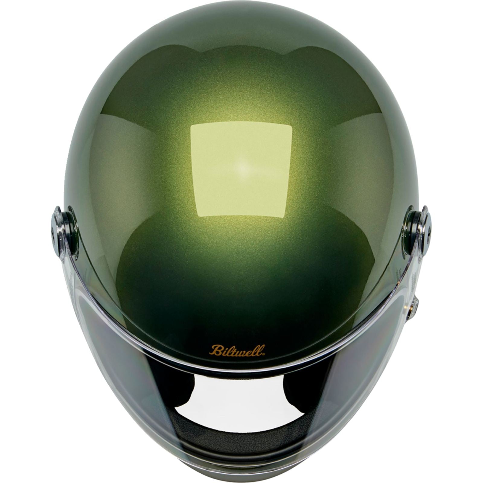 Biltwell Inc. Gringo S Helmet - Metallic Dart Green_2113714