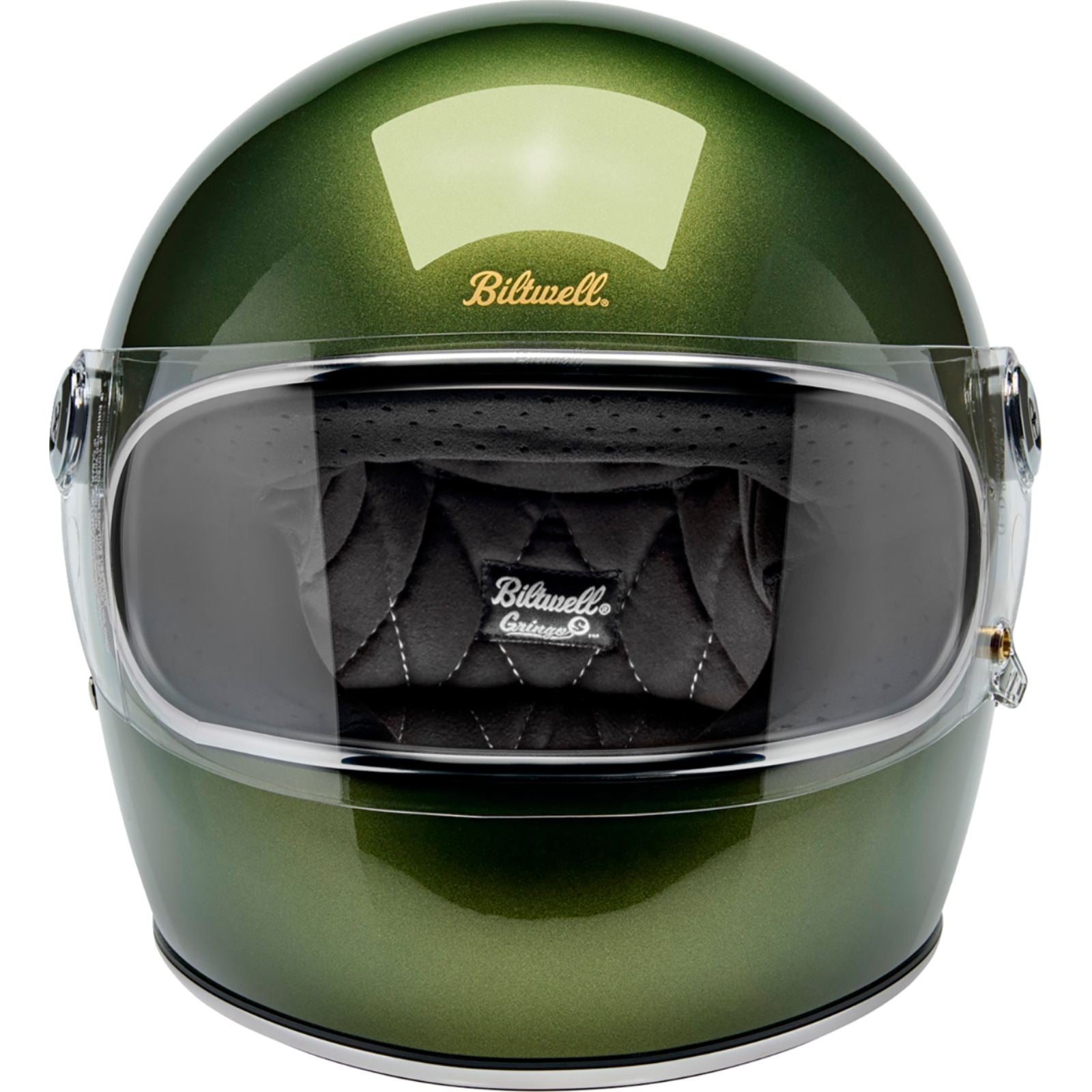 Biltwell Inc. Gringo S Helmet - Metallic Dart Green_2113963