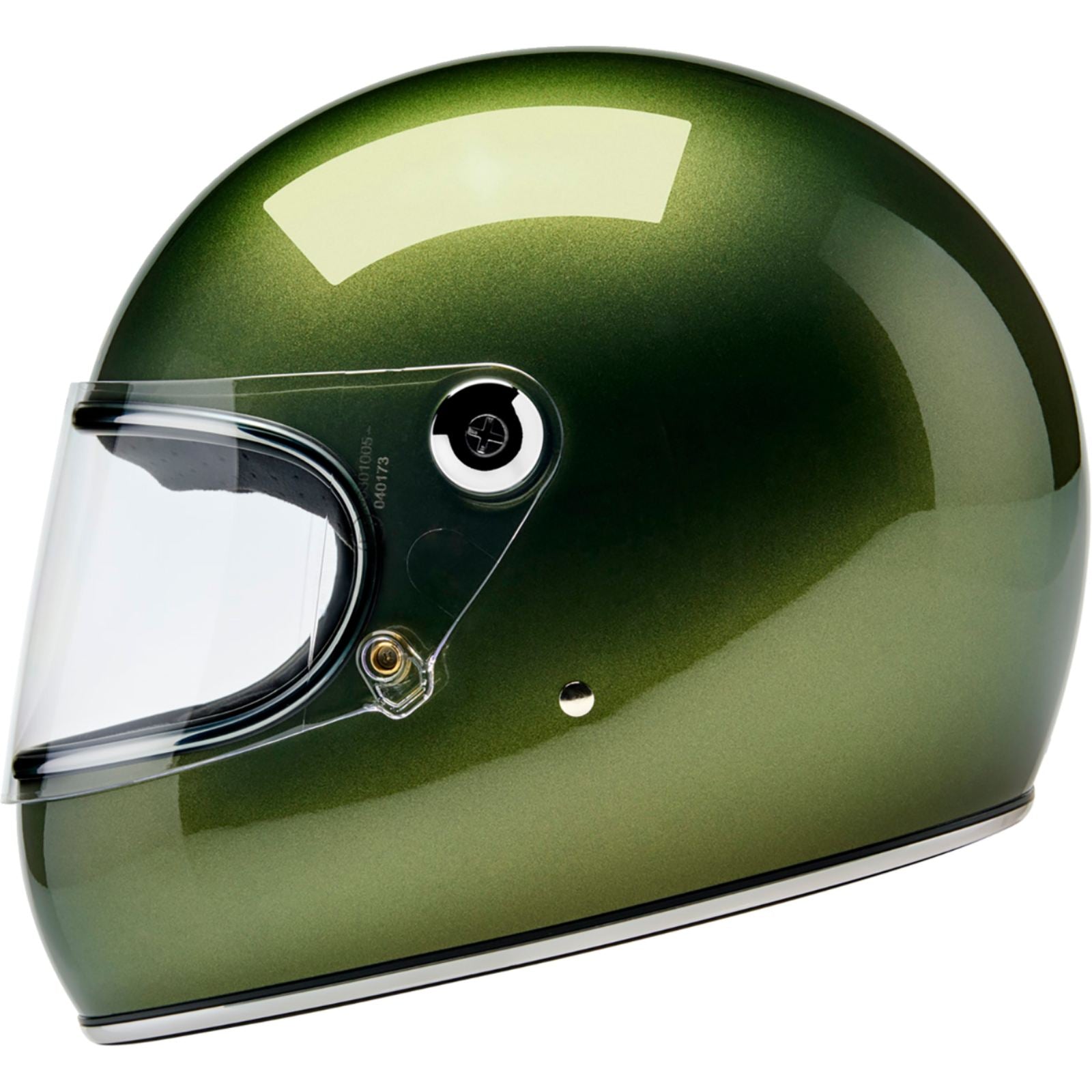 Biltwell Inc. Gringo S Helmet - Metallic Dart Green_2114059