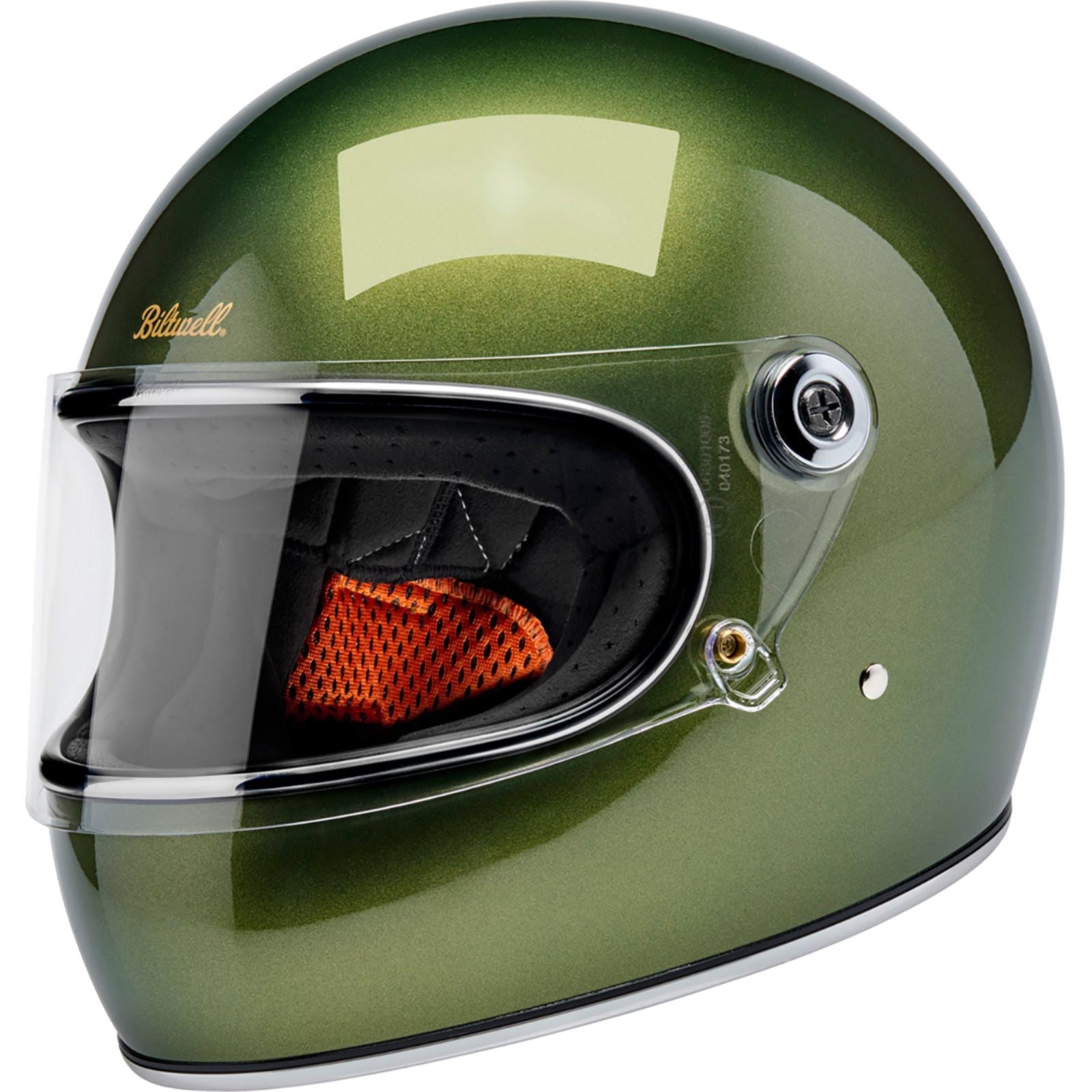 Biltwell Inc. Gringo S Helmet - Metallic Dart Green_2114791