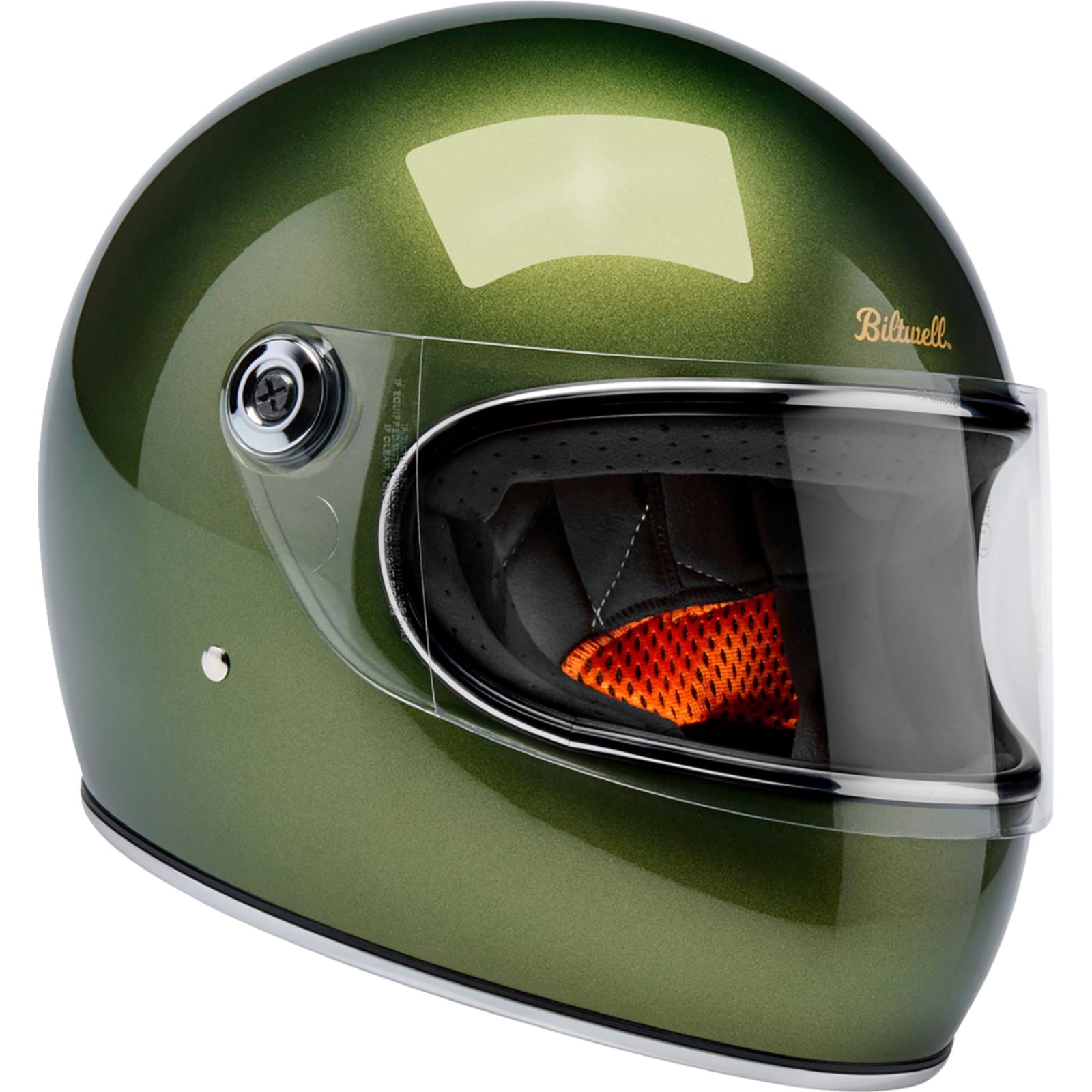 Biltwell Inc. Gringo S Helmet - Metallic Dart Green_2114792