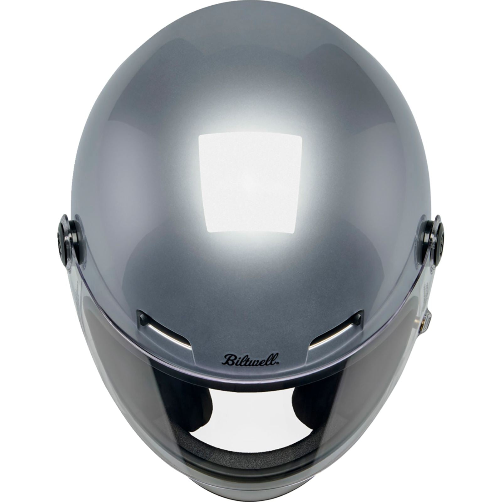 Biltwell Inc. Gringo SV Helmet - Gloss Silver_2113311