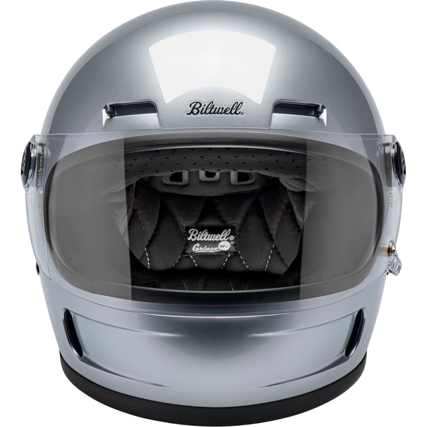 Biltwell Inc. Gringo SV Helmet - Gloss Silver_2113850