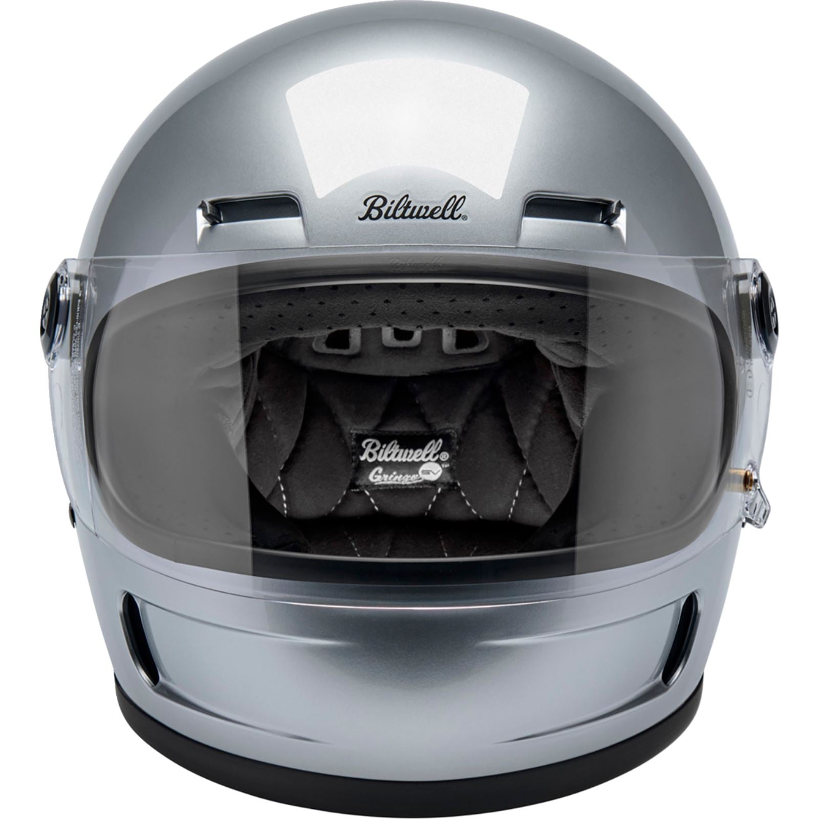 Biltwell Inc. Gringo SV Helmet - Gloss Silver_2113850
