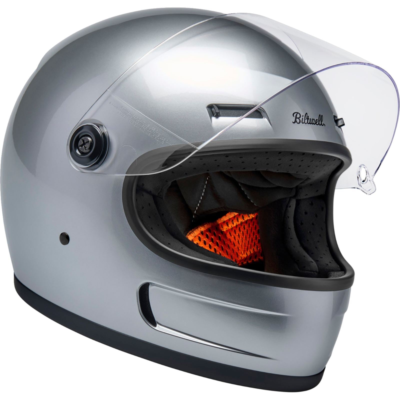 Biltwell Inc. Gringo SV Helmet - Gloss Silver_2114570