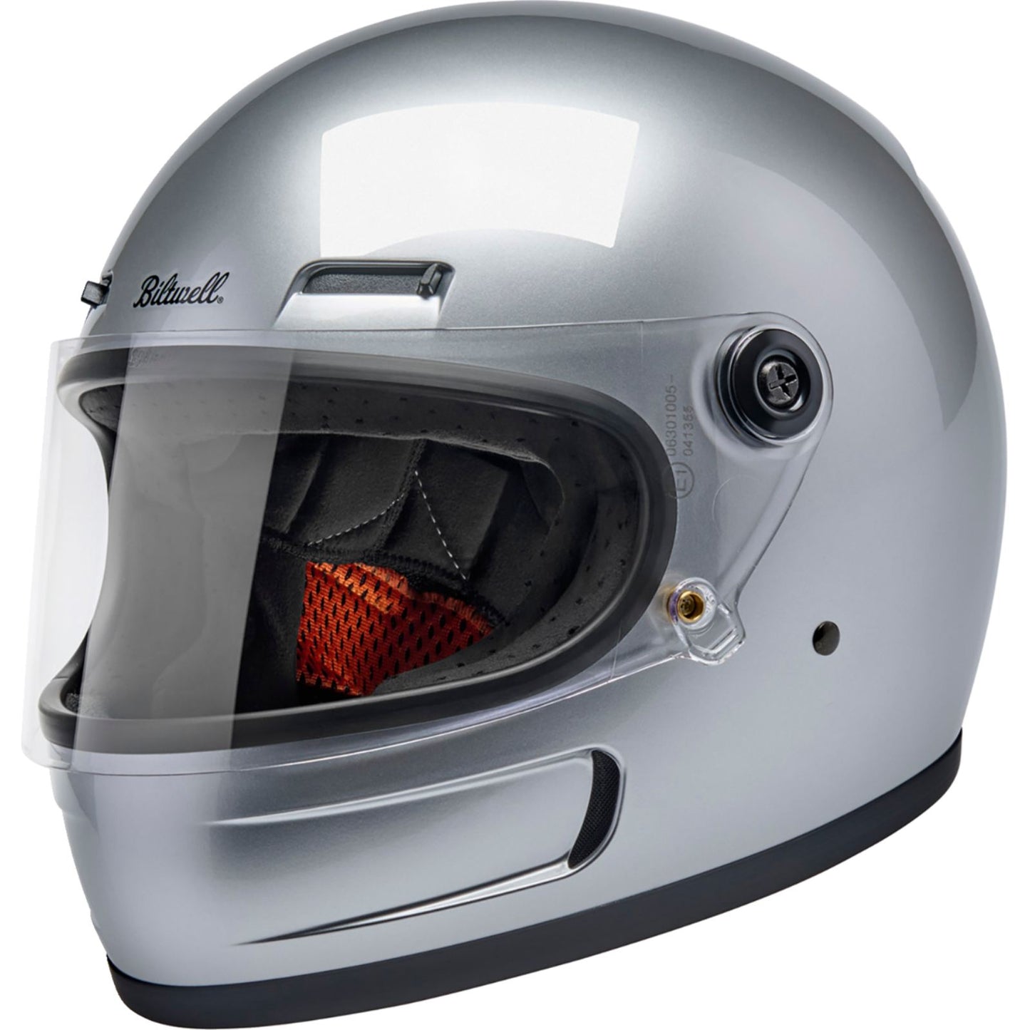 Biltwell Inc. Gringo SV Helmet - Gloss Silver_2115167