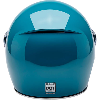 Biltwell Inc. Gringo SV Helmet - Gloss Atlantic Teal_2114287