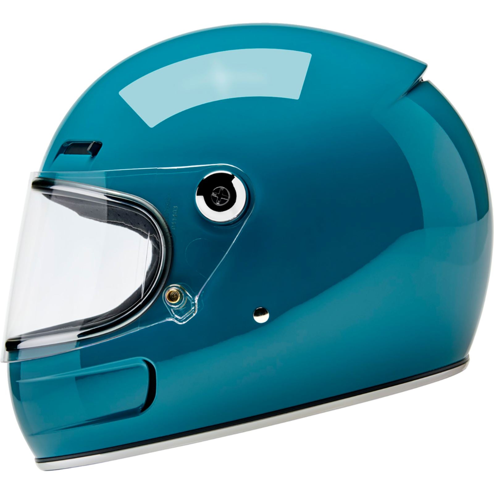 Biltwell Inc. Gringo SV Helmet - Gloss Atlantic Teal_2114215