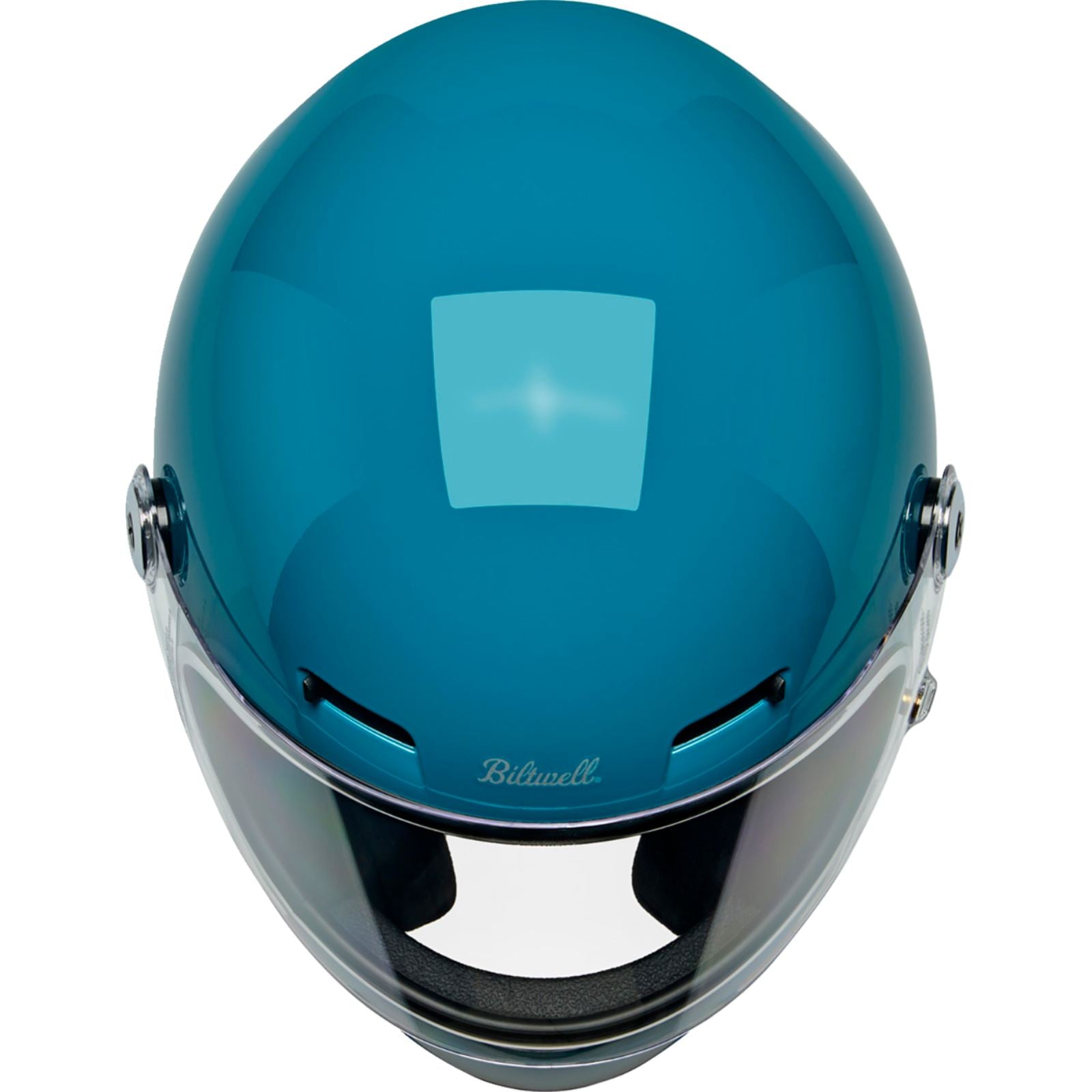 Biltwell Inc. Gringo SV Helmet - Gloss Atlantic Teal_2114740