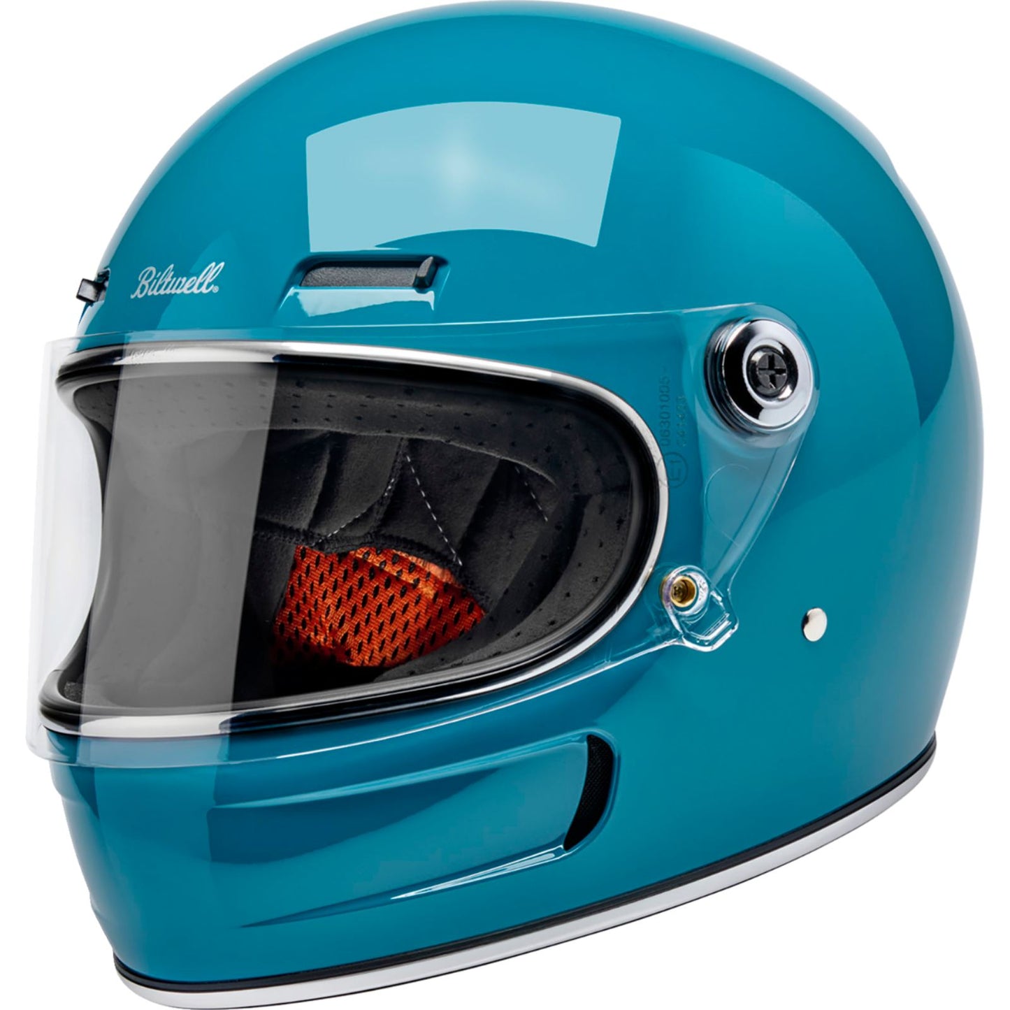 Biltwell Inc. Gringo SV Helmet - Gloss Atlantic Teal_2114904