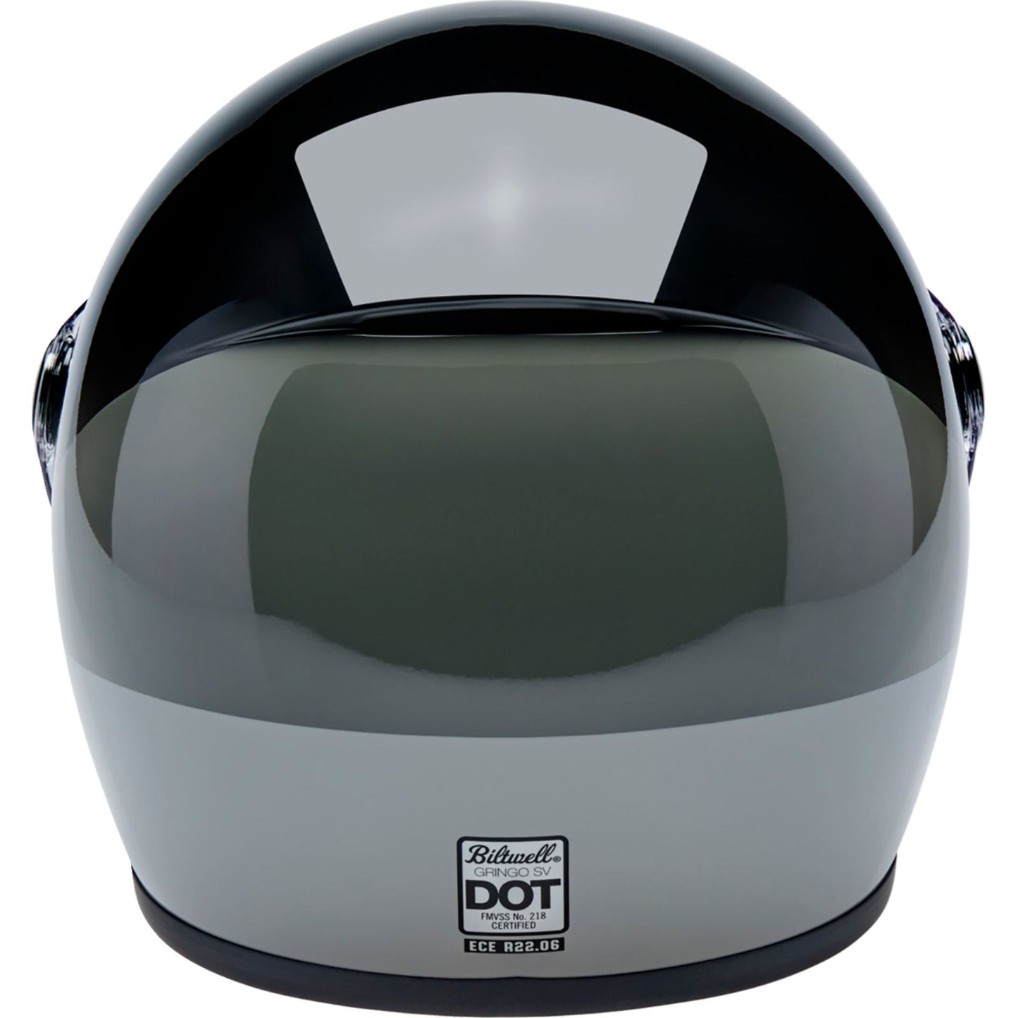 Biltwell Inc. Gringo SV Helmet - Intersection - Black/Orange/Gray_2113152