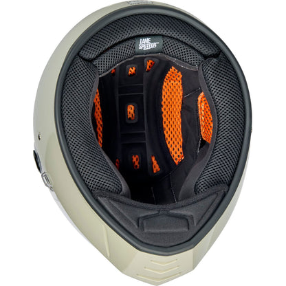 Biltwell Inc. Lane Splitter Helmet - Gloss Chalk_2114515