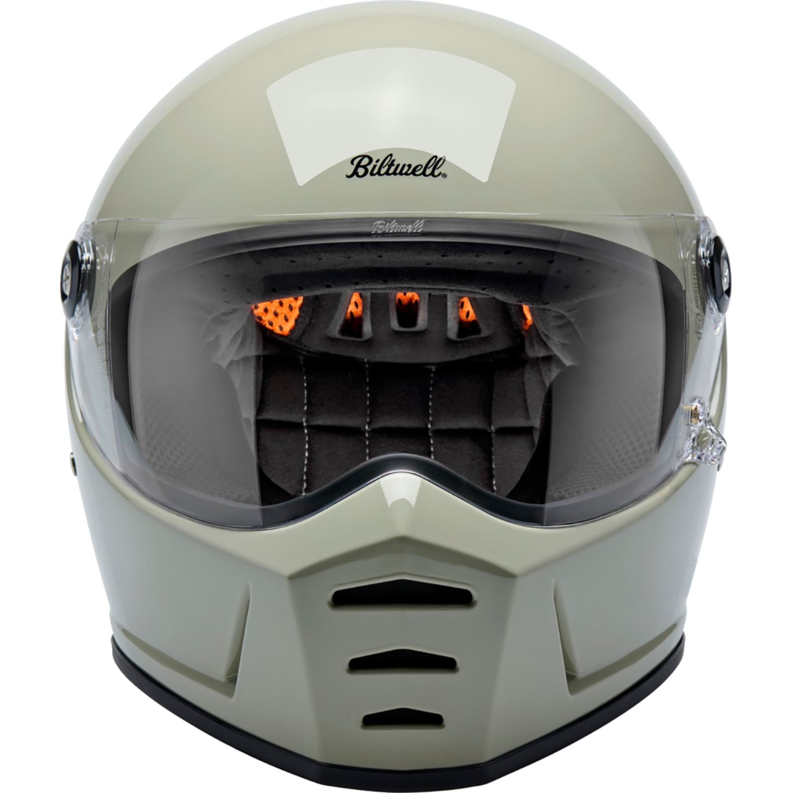 Biltwell Inc. Lane Splitter Helmet - Gloss Chalk_2115087