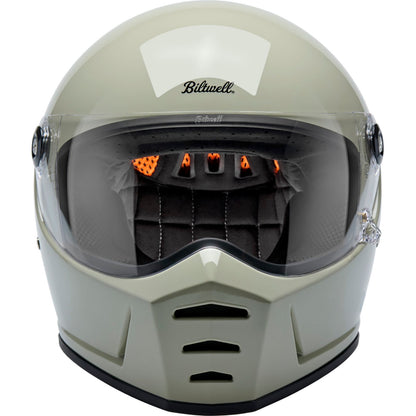Biltwell Inc. Lane Splitter Helmet - Gloss Chalk_2115087