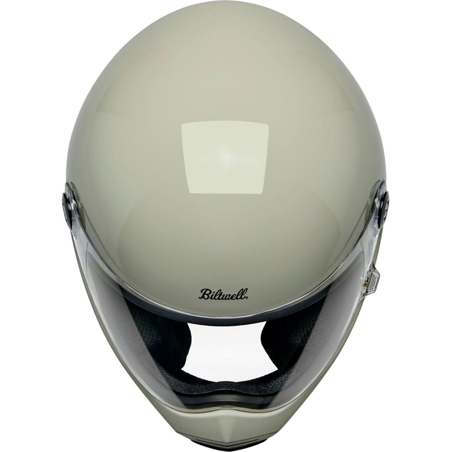 Biltwell Inc. Lane Splitter Helmet - Gloss Chalk_2115126