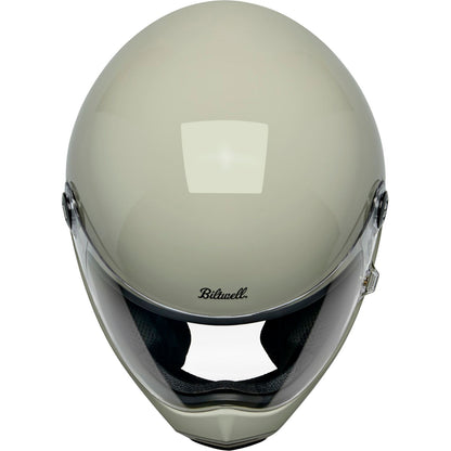 Biltwell Inc. Lane Splitter Helmet - Gloss Chalk_2115126