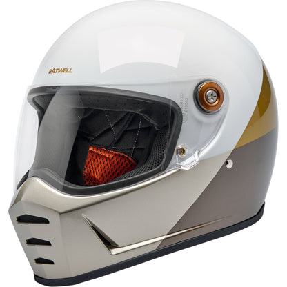 Biltwell Inc. Lane Splitter Helmet - Intersection - Gold/Silver/Bronze_2115047