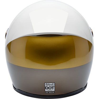 Biltwell Inc. Lane Splitter Helmet - Intersection - Gold/Silver/Bronze_2115218