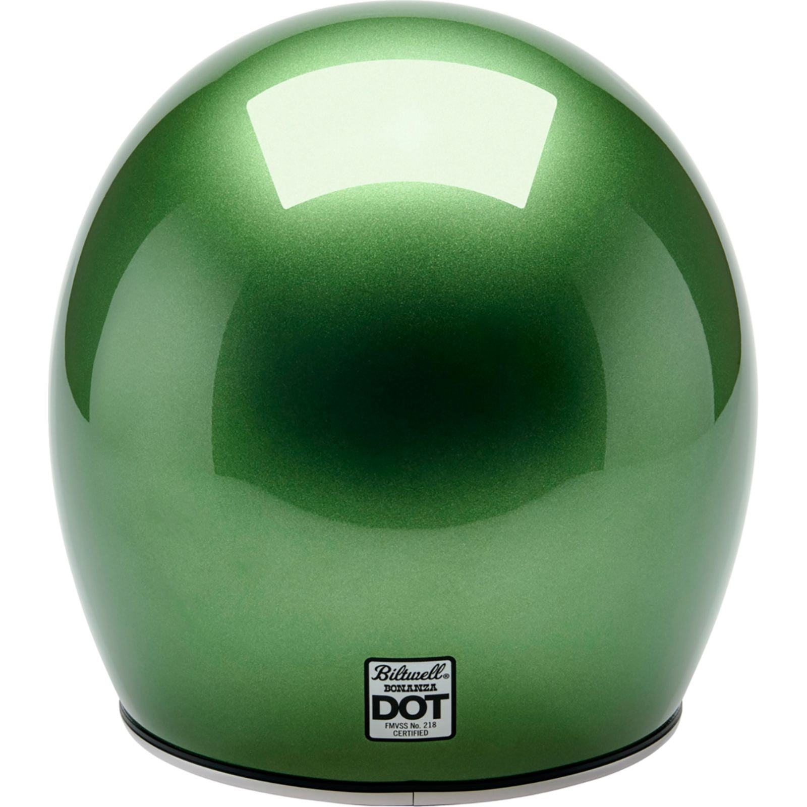 Biltwell Inc. Bonanza Helmet - Metallic Irish Green_2113526